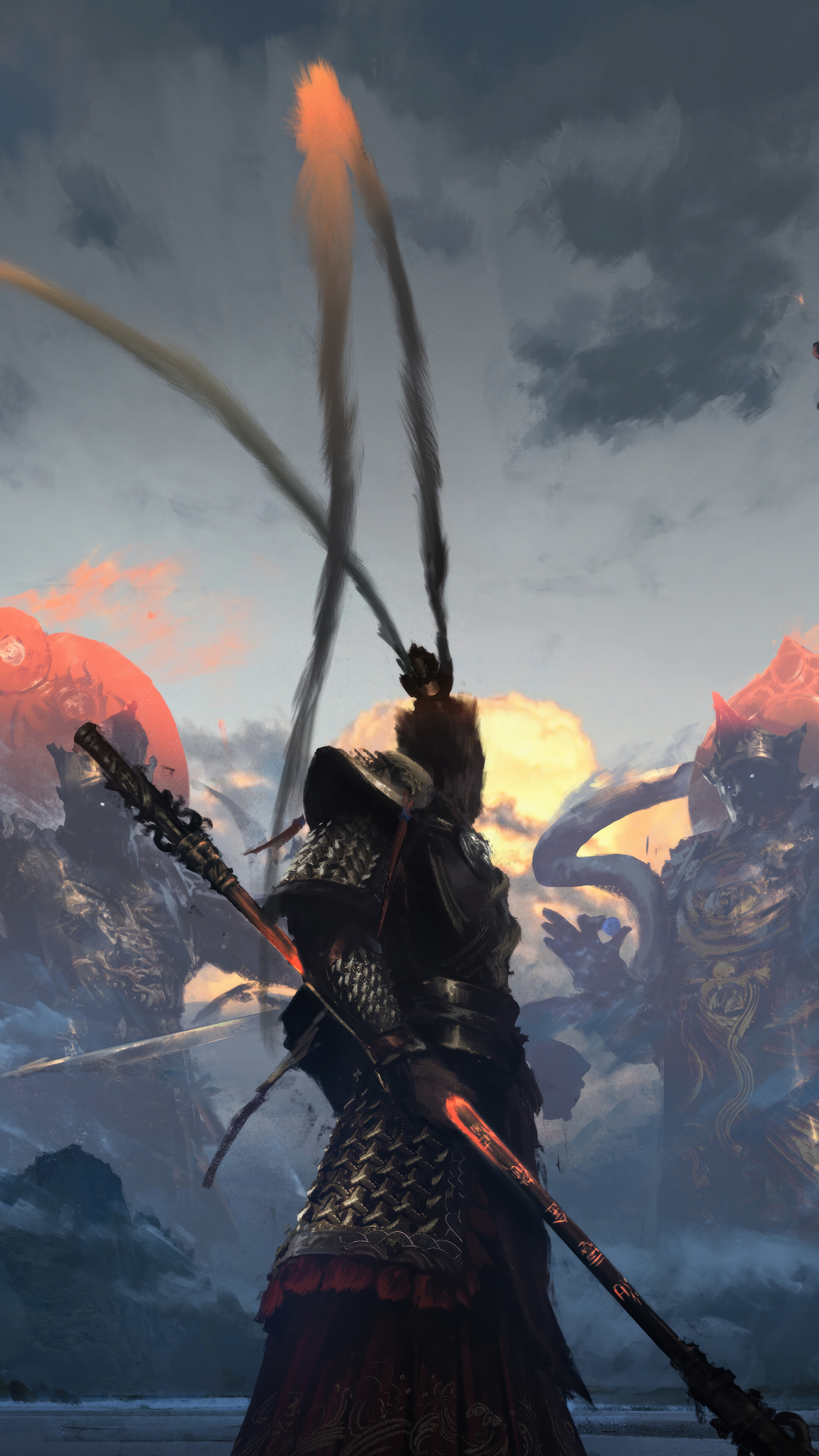 black myth wukong phone wallpaper 004