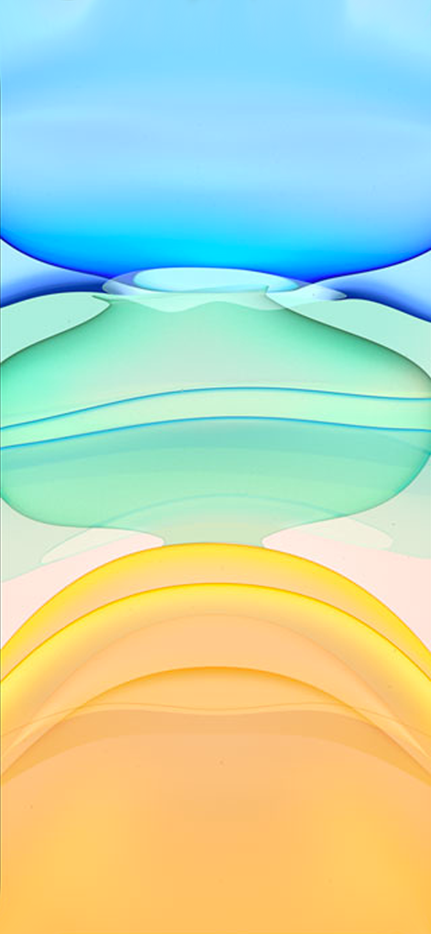 iphone 11 blue gold wallpaper