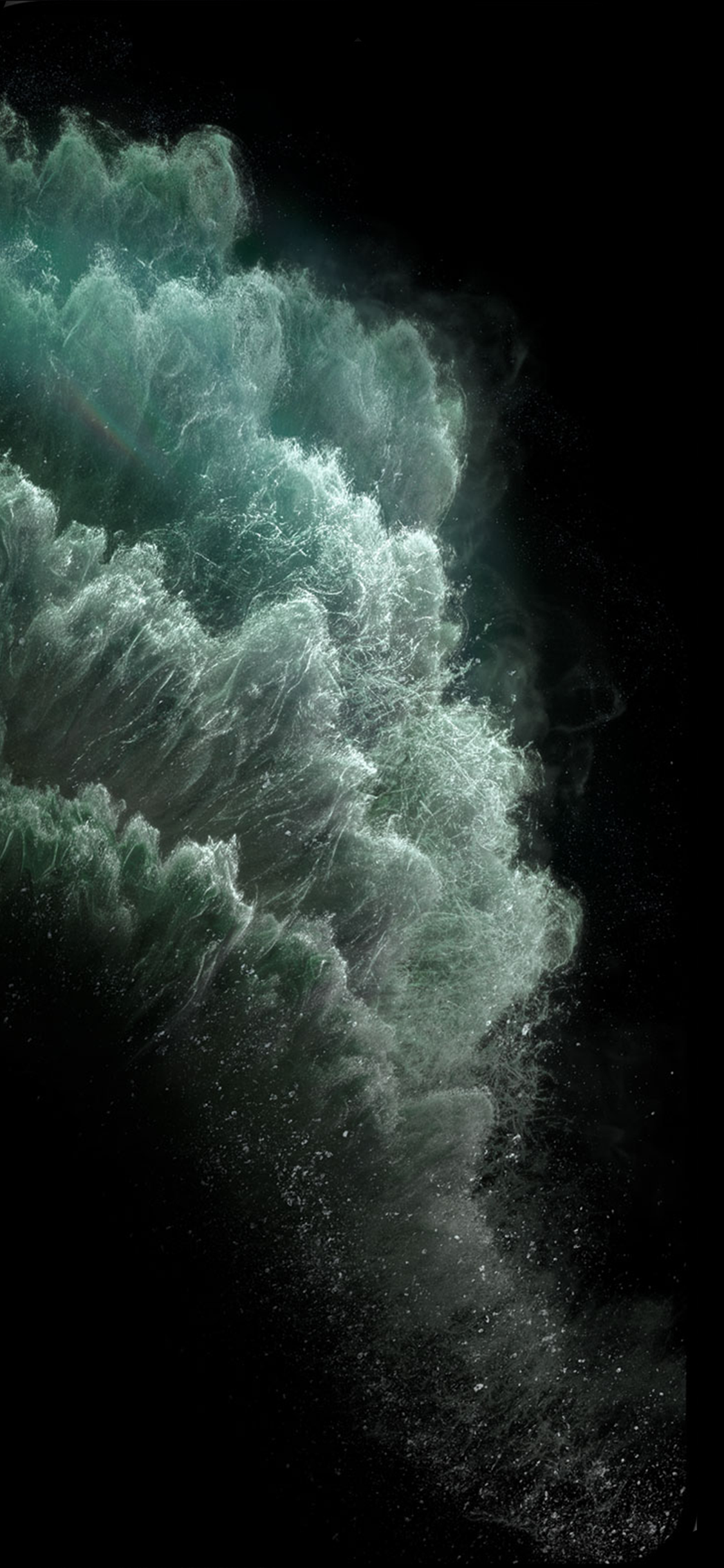 iphone 11 midnight green wallpaper