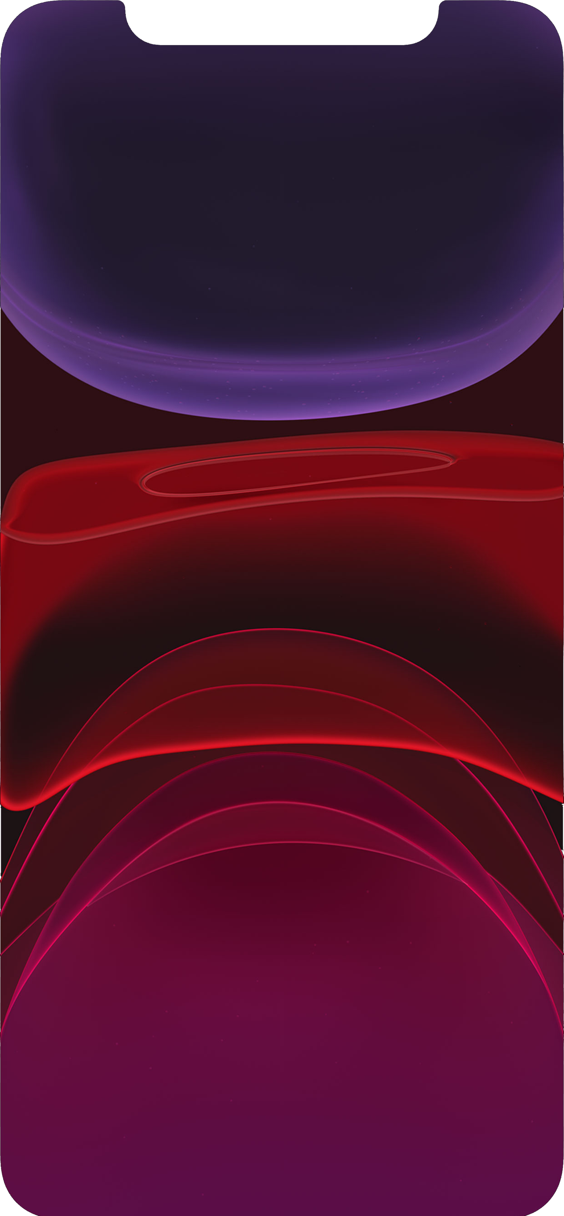iphone 11 red notch wallpaper